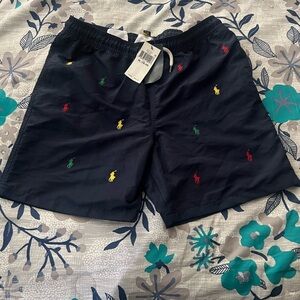 Polo by Ralph Lauren Boy’s Navy Swim Trunks Shorts Size XL (18-20)
